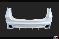 Heckstoßstange für Honda Civic Mk8, Fk, Fn Heckschürze, Rear Bumper