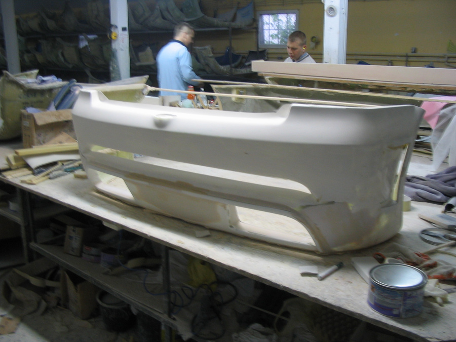 OPEL ASTRA G REAR BUMPER