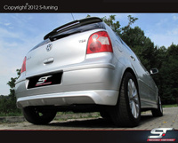 VOLKSWAGEN POLO 9N REAR UNDERBUMPER SPOILER