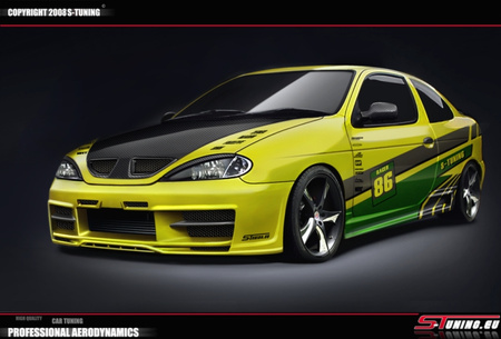 RENAULT MEGANE I FRONT BUMPER