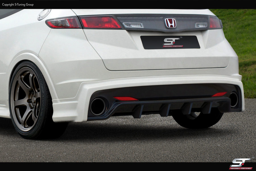 Heckstoßstange für Honda Civic Mk8, Fk, Fn Heckschürze, Rear Bumper