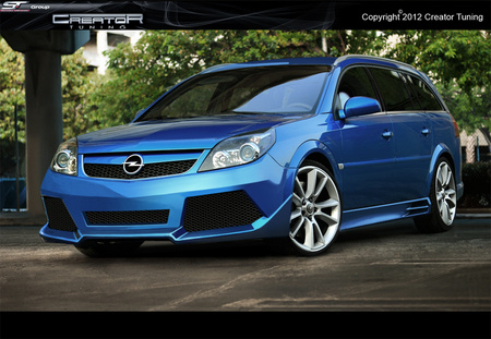 OPEL VECTRA C FRONT BUMPER