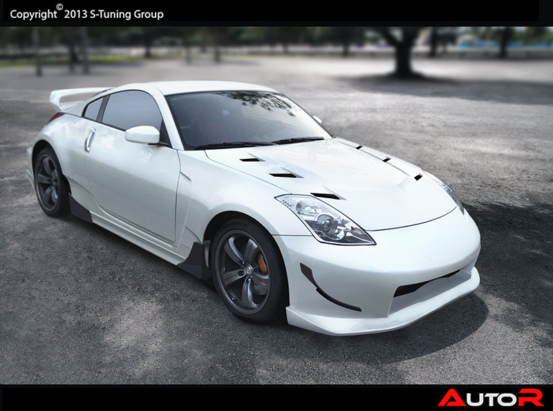 NISSAN 350Z HOOD GFK Motorhaube
