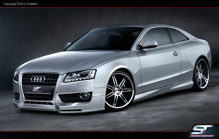 AUDI A5 FRONT UNDERBUMPER SPOILER