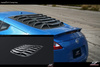 NISSAN 350Z WINDOWS LOUVER Heckscheiben Jalousie , Aussen Jalousie