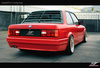 BMW E30 LOUVER WINDOWS