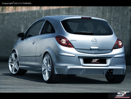 OPEL CORSA D SIDE SKIRTS