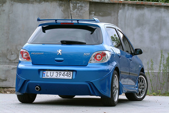 PEUGEOT 307 REAR BUMPER