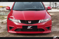 HONDA CIVIC 06-11 TYPE R FN,FN2, FK, Mugen Stoßstangenentlüftungen, Fog Vents Ducts