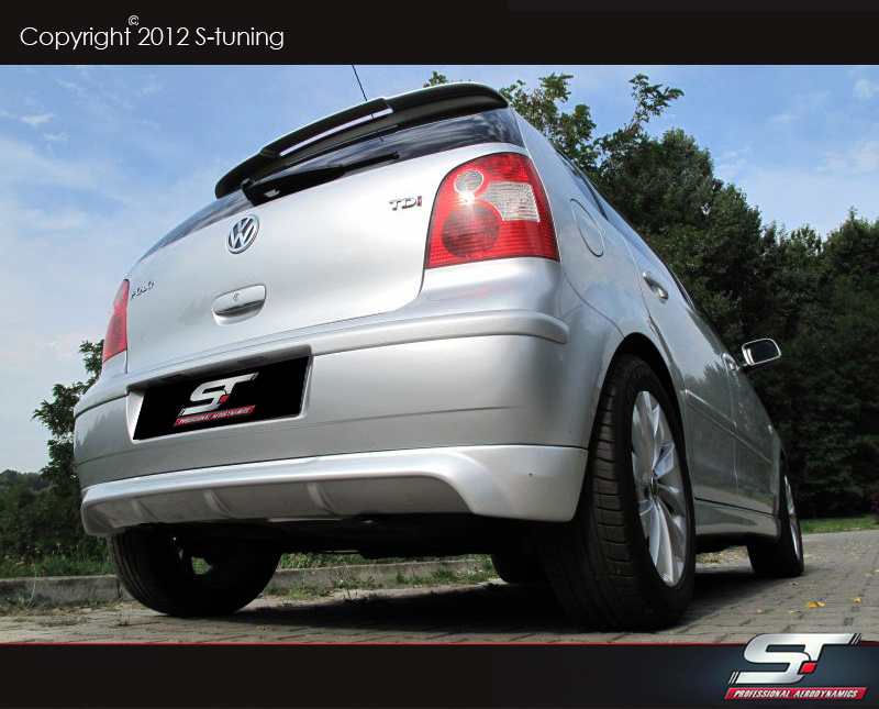 VOLKSWAGEN POLO 9N REAR UNDERBUMPER SPOILER