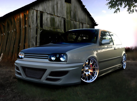 VOLKSWAGEN GOLF 3 FRONT BUMPER