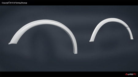 MITSUBISHI GALANT 97-01 front and rear wheel arch extension