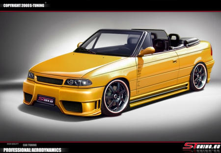 OPEL ASTRA F FRONT BUMPER