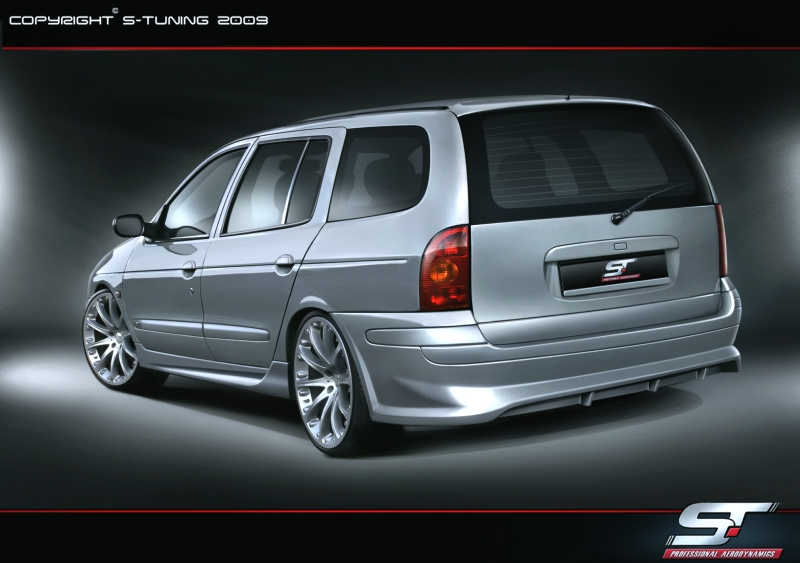 RENAULT MEGANE I REAR BUMPER