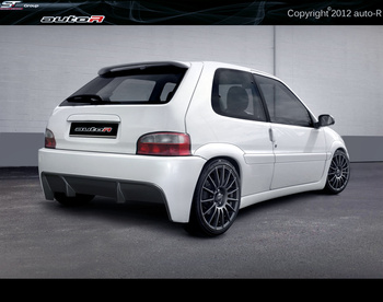 CITROEN SAXO REAR BUMPER