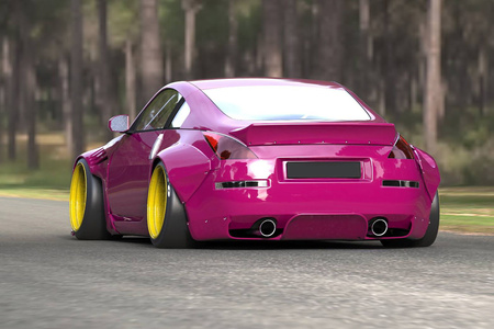 NISSAN 350Z TRUNK SPOILER Heckspoiler