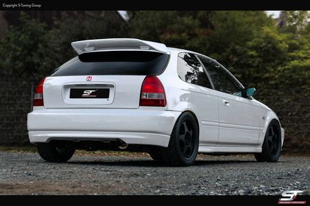 Für HONDA CIVIC VI 1995-2001 Hatchback Heckspoiler, Rear- Spoiler, Roof Spoiler ZEAL Style