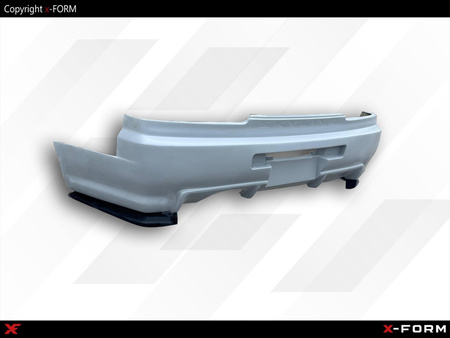 Für Nissan Skyline R34 GT GTT 4-Türer Z-Tune Style Heckstoßstange  Rear Bumper inkl. Spats Extensions