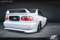 HONDA CIVIC 92-95 COUPE REAR BUMPER