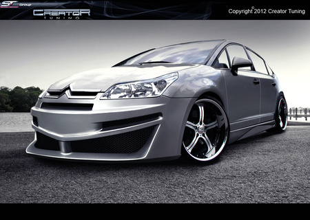 CITROEN C4 FRONT BUMPER