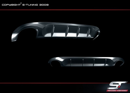 AUDI A5 REAR UNDERBUMPER SPOILER
