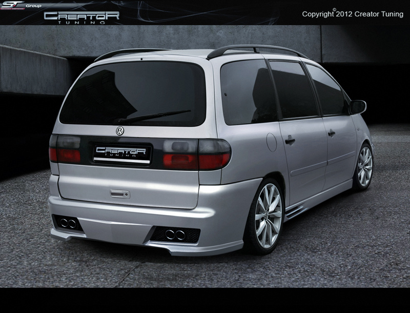 VOLKSWAGEN SHARAN REAR BUMPER