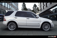 Für Mercedes ML w163 Kotflügelverbreiterung / RADLAUFVERBREITERUNG /Kotflügel/ 8 Tlg.