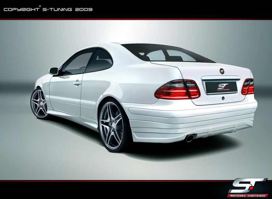 MERCEDES W208 REAR BUMPER