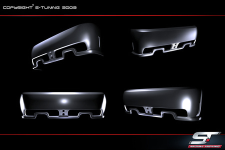 FORD FOCUS MK1 REAR BUMPER