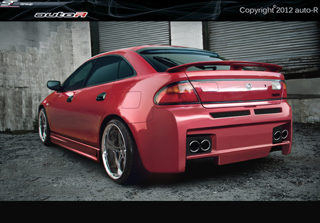 MAZDA 323F REAR BUMPER