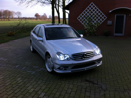 MERCEDES M203 FRONT BUMPER