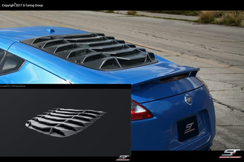 NISSAN 350Z WINDOWS LOUVER Heckscheiben Jalousie , Aussen Jalousie