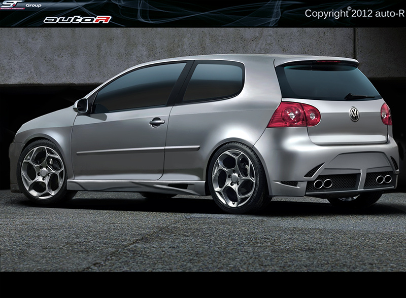 VOLKSWAGEN GOLF 5 REAR BUMPER