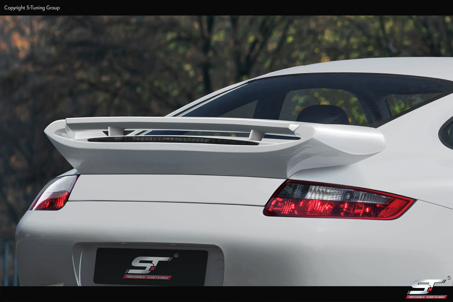 Für PORSCHE 911 997 Spoiler Heckspoiler, Heckklappe,Rear Spoiler Roof GT GT3 GTR
