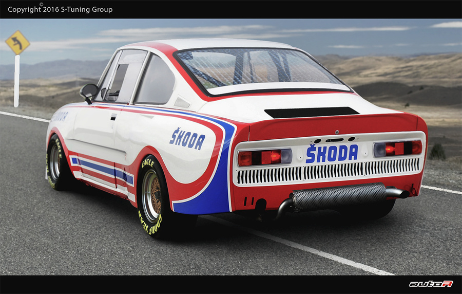 SKODA 130 RS WIDE BODY