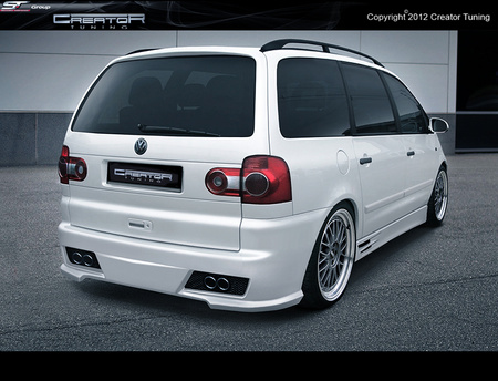 VOLKSWAGEN SHARAN REAR BUMPER