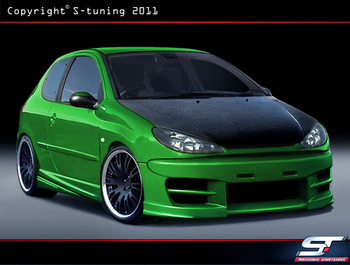 PEUGEOT 206 FRONT BUMPER