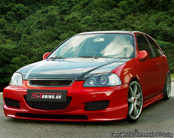 HONDA CIVIC 95-99 HATCHBACK FRONT BUMPER