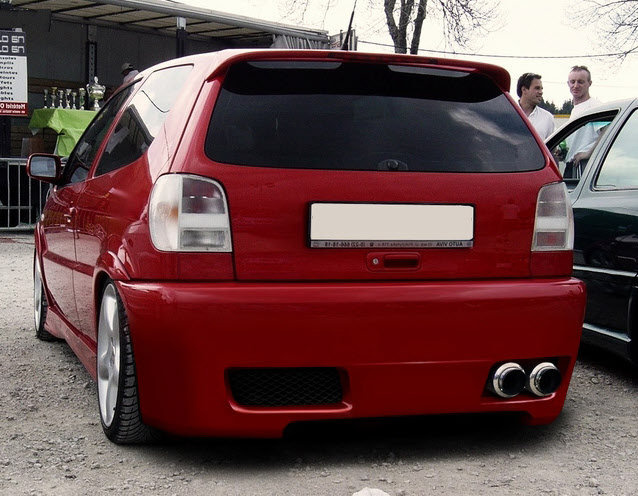 VOLKSWAGEN POLO 6N REAR BUMPER