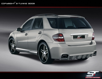 MERCEDES ML W164 REAR BUMPER