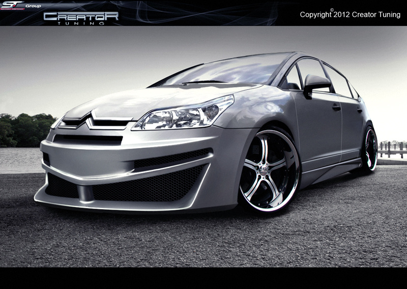 CITROEN C4 FRONT BUMPER
