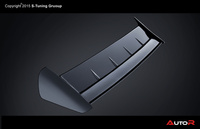 HONDA CIVIC 95-99 HATCHBACK ROOF SPOILER