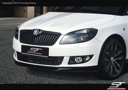 SKODA FABIA II FRONT UNDERBUMPER SPOILER