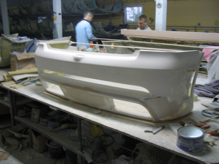 OPEL ASTRA G REAR BUMPER