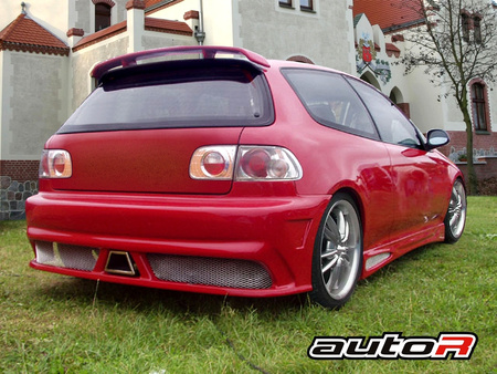 HONDA CIVIC 92-95 HATCHBACK ROOF SPOILER