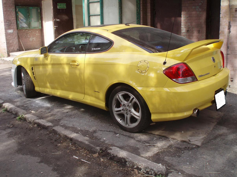 Für HYUNDAI COUPE Heckspoiler, Rear- Spoiler, Trunk Spoiler, HECKFLÜGEL