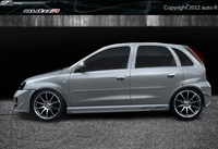 OPEL CORSA C SIDE SKIRTS