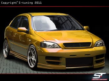 OPEL ASTRA G FRONT BUMPER