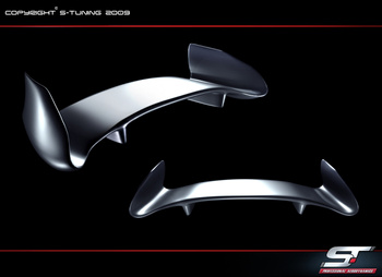 HONDA CRX TARGA TRUNK SPOILER