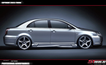 TOYOTA AVENSIS SIDE SKIRTS